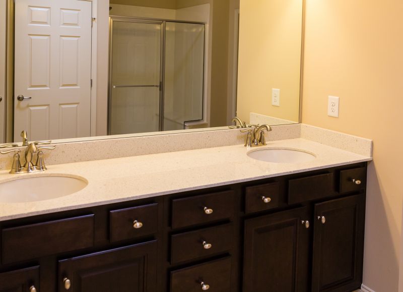 Bathroom with Double Vanities